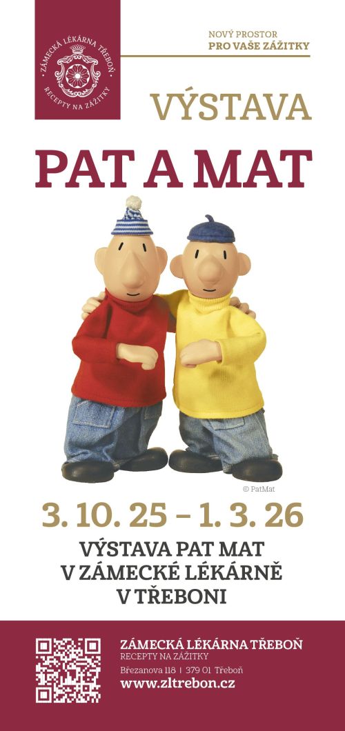 PAT a Mat - interaktivní a hravá výstava pro celou rodinu